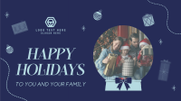Holiday Gift Christmas Greeting Animation
