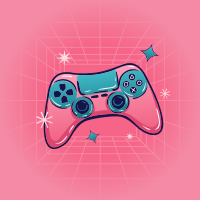 Cute Girl Gaming Facebook Profile Picture Design