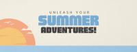 Minimalist Summer Adventure Facebook Cover