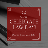 Formal Law Day Instagram Post
