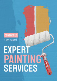 Painting Service Brush Flyer