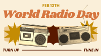 Radio Retro Greeting Animation