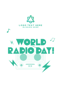 Radio Day Celebration Poster