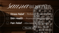 Wellness Sauna Benefits Animation
