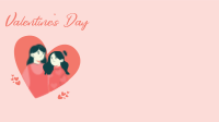 Valentine Couple Zoom Background