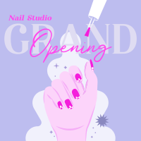 Nail Salon Opening Instagram Post