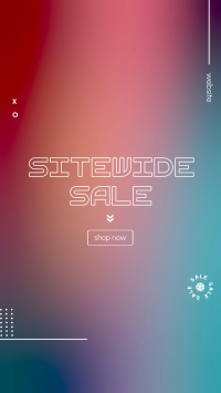 Gradient Sale Facebook Story