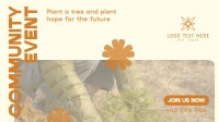 Trees Planting Volunteer Animation