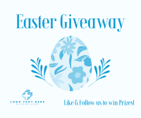 Floral Egg Giveaway Facebook Post