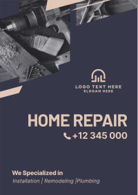 Modern Repair Service Flyer