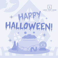 Dripping Halloween Potions Linkedin Post