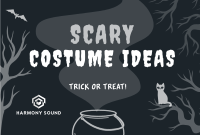 Spooky Halloween Pinterest Cover