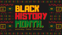 Modern Black History Month Facebook Event Cover