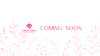 Gradient Floral YouTube Banner Image Preview