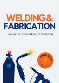 Welding & Fabrication Flyer Design