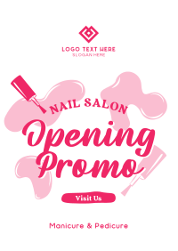 Nail Salon Promotion Flyer