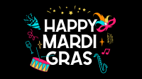 Mardi Gras Festival Facebook Event Cover