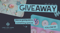 Quirky Giveaway Special Facebook Event Cover Design