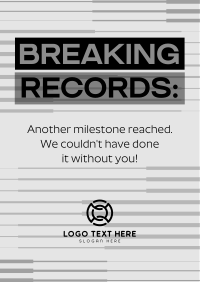 Minimalist Milestones Poster