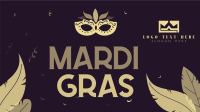 Mardi Gras Celebration Facebook Event Cover