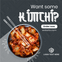 Order Healthy Kimchi Instagram Post