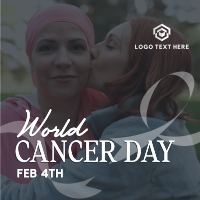 Cancer Day Support Instagram Post