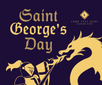 Saint George's Celebration Facebook Post