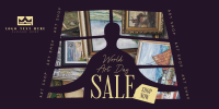 World Art Day Sale Twitter Post