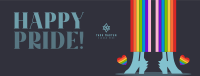 Rainbow in Heels Facebook Cover Image Preview