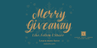 Merry Giveaway Announcement Twitter Post