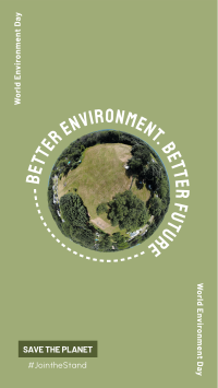 Better Environment. Better Future Instagram Story