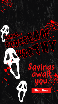 Scream Worthy Discount Instagram Reel