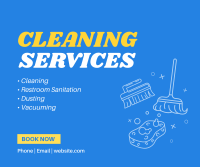 Professional Cleaning Service Facebook Post