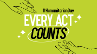 Handdrawn Humanitarian Day Animation