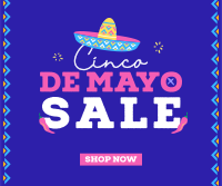 Party with Sombrero Sale Facebook Post Design