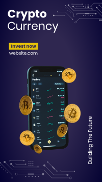 Cryptocurrency Investment Facebook Story