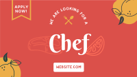 Restaurant Chef Recruitment Facebook Event Cover