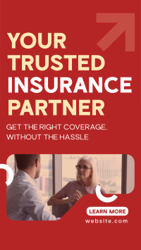 Corporate Trusted Insurance Partner Instagram Story