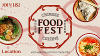 Inky Oriental Food Fest Animation