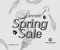 Special Spring Sale Facebook Post