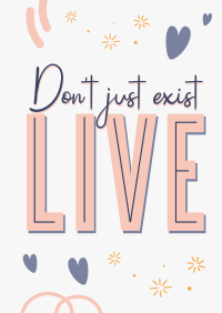 Live Your Life Poster