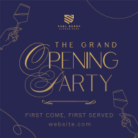 Luxurious Grand Opening Instagram Post Image Preview