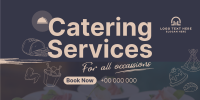 Events Catering Twitter Post