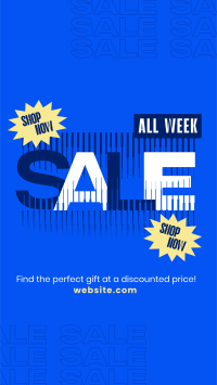 Playful All Week Sale Instagram Reel Image Preview