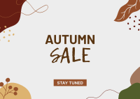 Autumn Sale Postcard Design