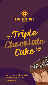 Triple Chocolate Decadence Instagram Story