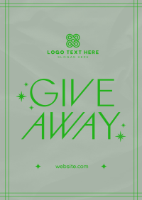 Exclusive Giveaway Flyer