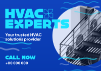 HVAC Experts Postcard