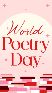 World Poetry Day Facebook Story