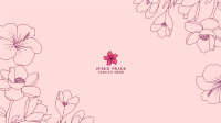 Flower Blossoms Ornamental YouTube Banner